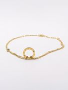 Cartier double shine gold necklace-3