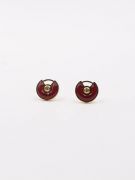 Cartier colored shell earring-3