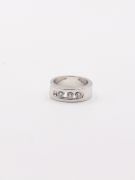 Messika Zircon Three Stones Flat Ring-4