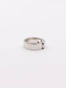 Messika Zircon Three Stones Flat Ring-5