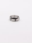 Louis Vuitton Black Logo Ring-1