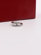 Cartier stud zircon ring-3