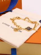 Louis Vuitton flower brown bracelet-2