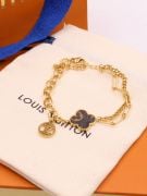 Louis Vuitton flower brown bracelet-3