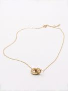 Cartier Love Gold Zircon Necklace-2