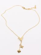 Louis Vuitton V necklace-2