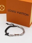 Louis Vuitton Half Black Bracelets-8