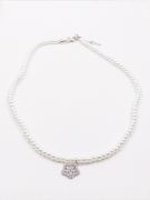 Lulu zircon and rose necklace-2