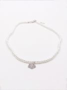 Lulu zircon and rose necklace-3