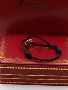 Cartier bracelets, black thread with rings-3