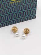 Tory Burch Logo Lulu Earring-1