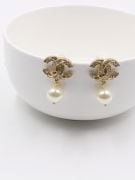Chanel Loulou Big Stone Earrings-3