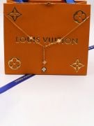 Gold Louis Vuitton necklace-3