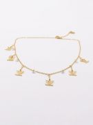 Louis Vuitton gold zircon choker-1