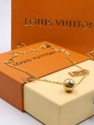 Gold Louis Vuitton Bulls Necklace-2