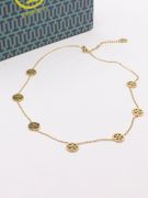 Tory Burch logo necklace-3