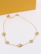 Dior soft zircon necklace chain-2