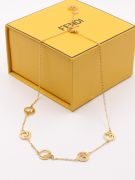 Dior soft zircon necklace chain-3