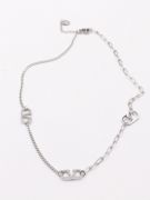 Soft gold Valentino necklace-6