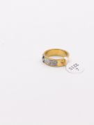 Fendi crystal gold ring-3