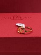 Metal gold Valentino ring-2