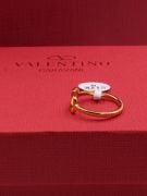 Metal gold Valentino ring-3