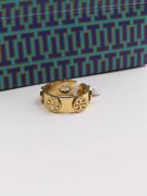 Tory Burch wide logo ring-2