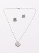 Van Cleef set for children, zircon, 2 pieces-4