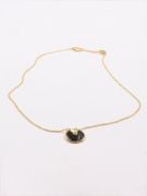 Cartier Circle Logo Shell Colorful Necklace-7