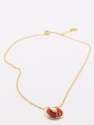 Cartier Circle Logo Shell Colorful Necklace-8