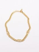Dolce & Gabbana zircon necklace-3