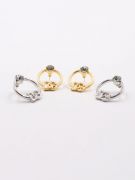 Dolce & Gabbana large stud earring-2