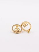 Dolce & Gabbana gold zircon earring-4
