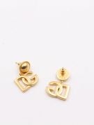 Dolce & Gabbana gold middle earring-4