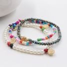 Colored beads bracelets-1