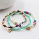 Colored beads bracelets-2