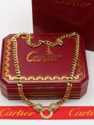 Cartier Tiger zircon chain necklace-4