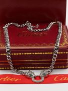 Cartier Tiger zircon chain necklace-8