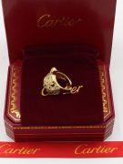 Cartier Tiger Large Metal Ring-14