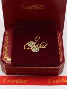 Cartier Tiger round green zircon earring-8