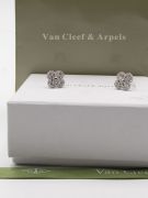 Vancleave silver zircon earring-1