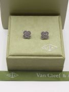 Vancleave silver zircon earring-7