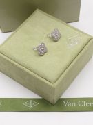 Vancleave silver zircon earring-8