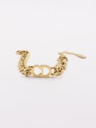 Dior gold chain bracelet-3
