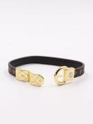 Louis Vuitton leather bracelet (small size)-5