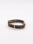 Louis Vuitton Leather Lines Bracelet-3