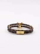Louis Vuitton Leather Lines Bracelet-4