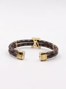 Louis Vuitton Leather Lines Bracelet-5