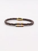 Louis Vuitton leather six circles bracelet-1