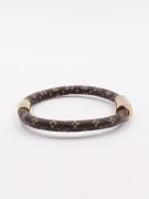 Louis Vuitton leather six circles bracelet-4